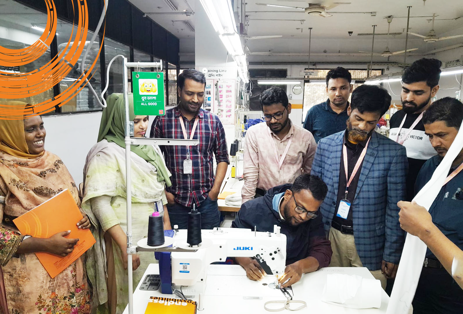 Innovision and Swisscontact Conduct Workplace-Based Training at Hop YICK (BD) Ltd. To Empower RMG Workers