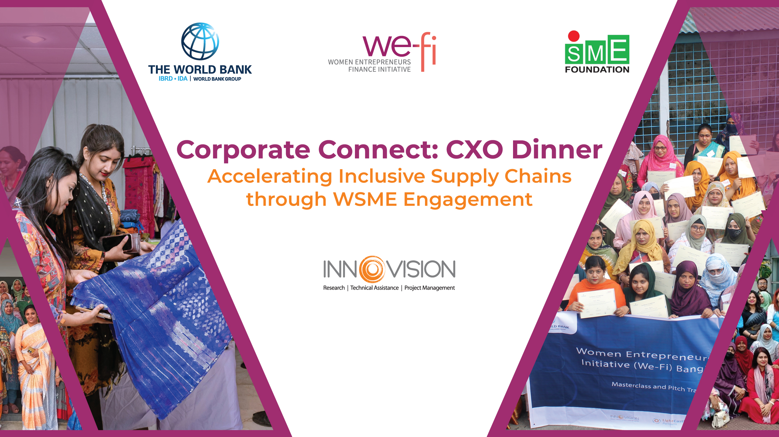 Corporate Connect – CXO Dinner <br> Accelerating Inclusive Supply Chains through WSME Engagement