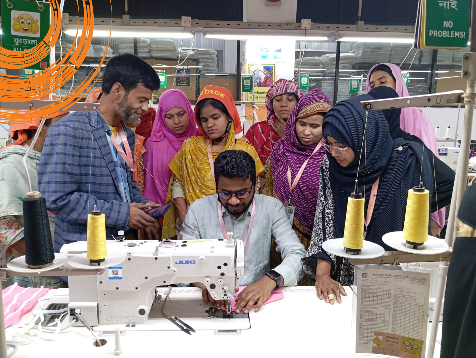 Innovision and Swisscontact Build In-House Factory Trainers to Strengthen the RMG Workforce