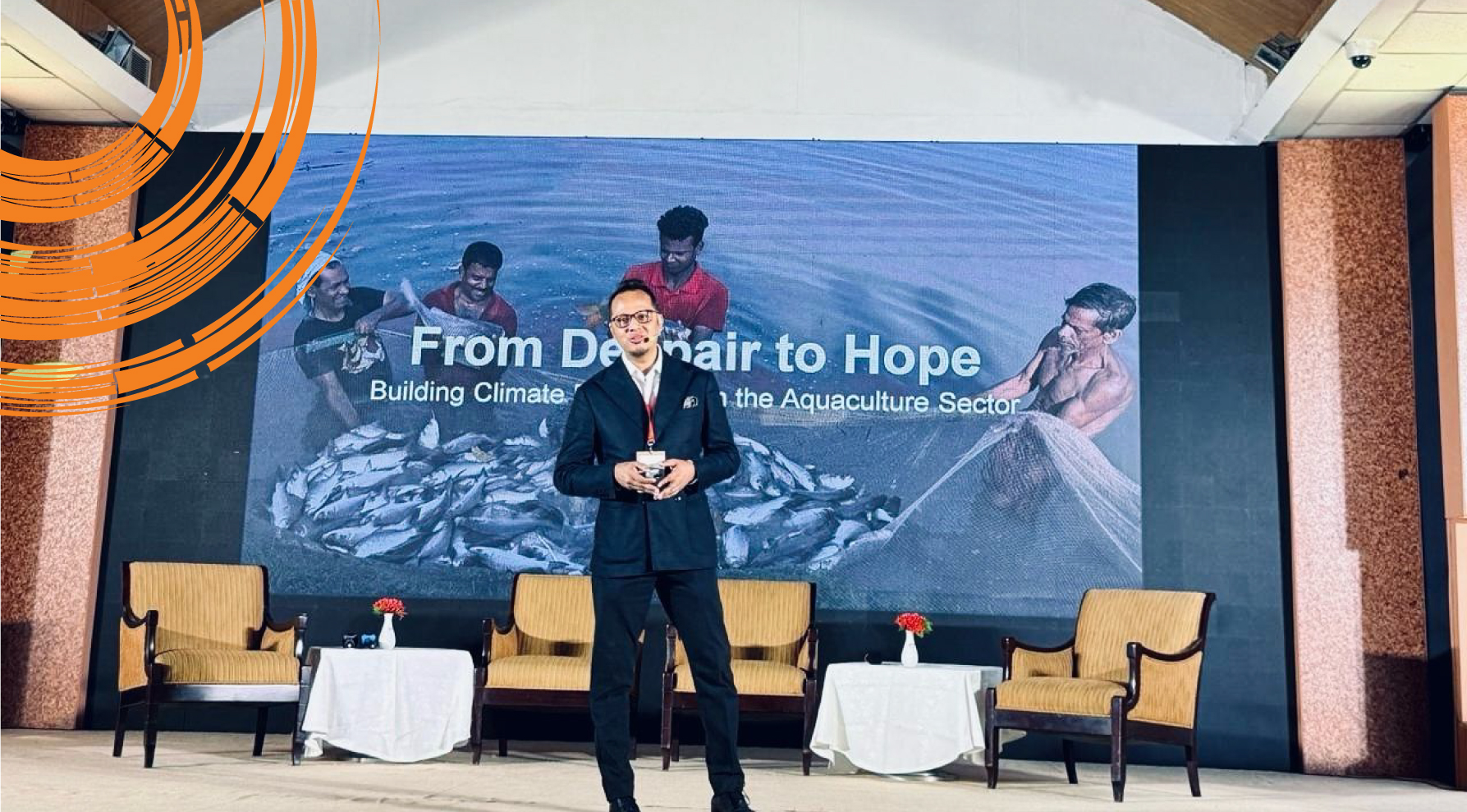 Innovision’s Managing Director Highlights the Need for Climate-Resilient Microinsurance for the Aquaculture Sector in Bangladesh at FIF 2025